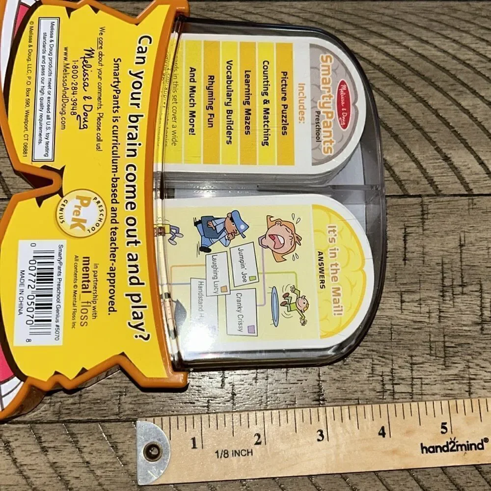 Smarty pants 👖 PreSchool 120 Brain 🧠 Building Cards 🃏 🧩?games